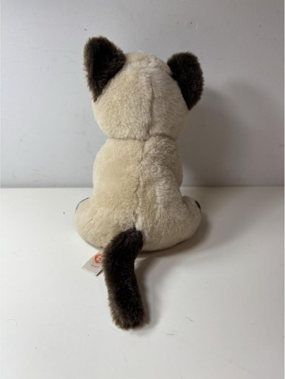 Ty Beanie Baby JADEN the Siamese Cat (6 Inch) Plush Stuffed Animal Toy - Picture 5 of 6